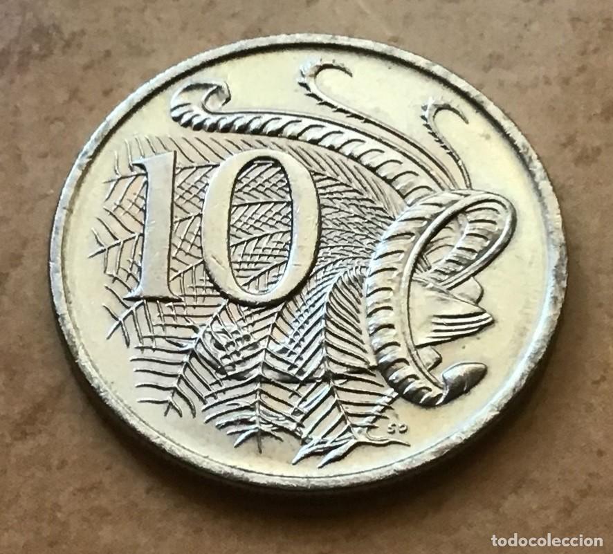 Monedas antiguas de Ocean&iacute;a: 10 centavos de Australia. A&ntilde;o 2000 - Foto 1