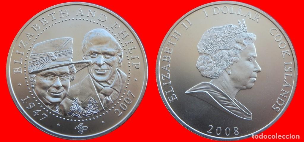 Monedas antiguas de Ocean&iacute;a: 1 DOLAR 2008 SIN CIRCULAR ISLAS COOK-7405SC - Foto 1