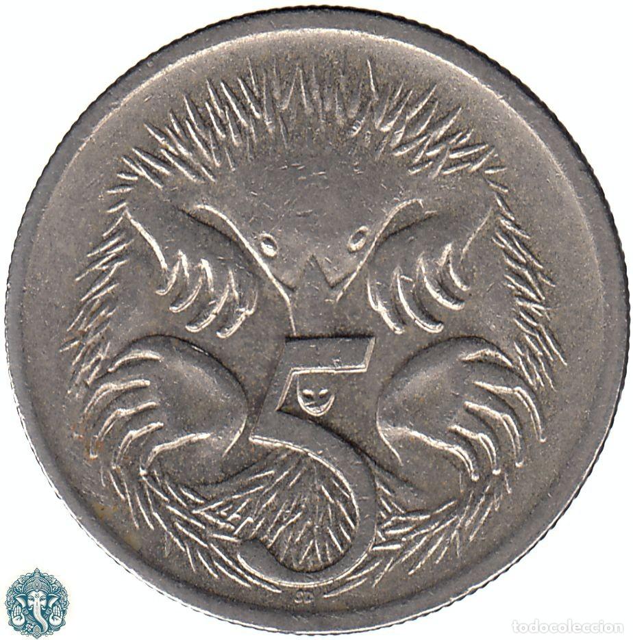 Monedas antiguas de Ocean&iacute;a: AUSTRALIA 5 Centavos 1995 KM#80 - Foto 1