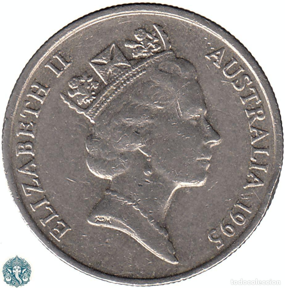Monedas antiguas de Ocean&iacute;a: AUSTRALIA 5 Centavos 1995 KM#80 - Foto 2
