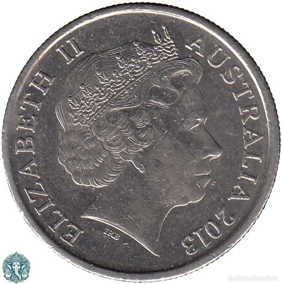 Monedas antiguas de Ocean&iacute;a: AUSTRALIA 5 Centavos 2013 KM#401 - Foto 2
