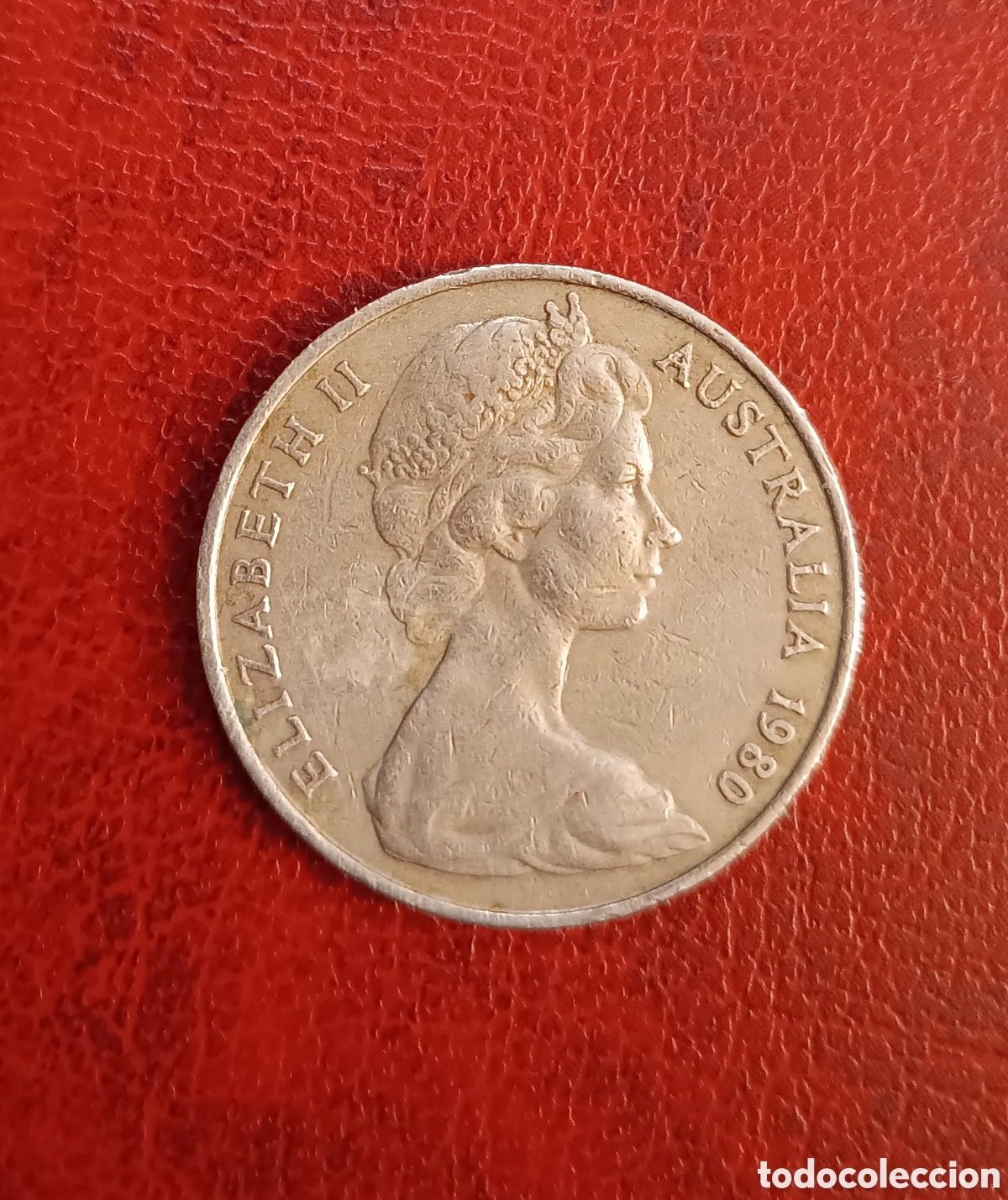 Monedas antiguas de Ocean&iacute;a: 20 CENTAVOS 1980 AUSTRALIA - Foto 1