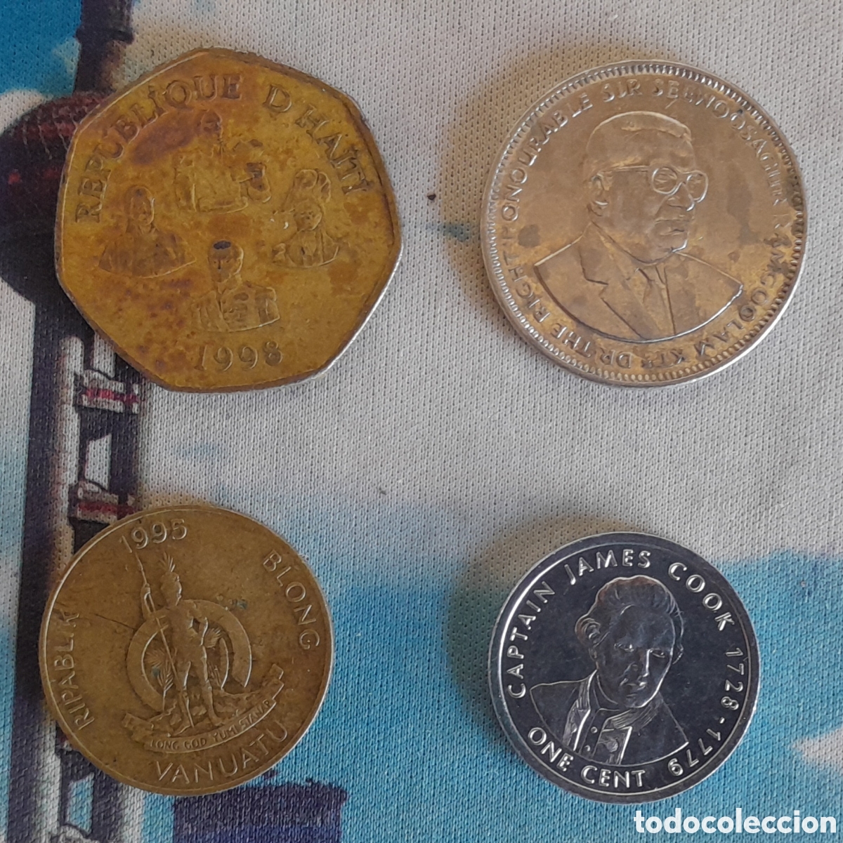 Monedas antiguas de Ocean&iacute;a: MONEDAS ISLAS ESTADO - Foto 6