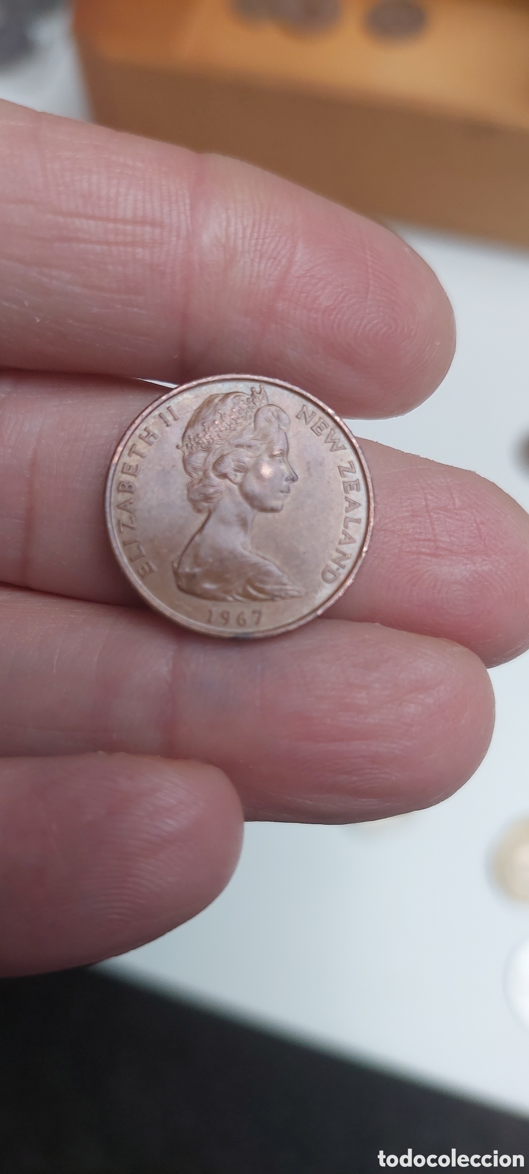 Monedas antiguas de Ocean&iacute;a: 2 Centavos ElizabethII - Foto 1