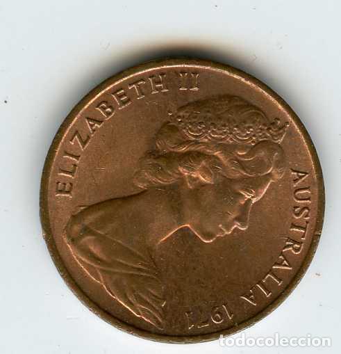Monedas antiguas de Ocean&iacute;a: Australia 1 cent 1971 MBC+. D94 - Foto 1