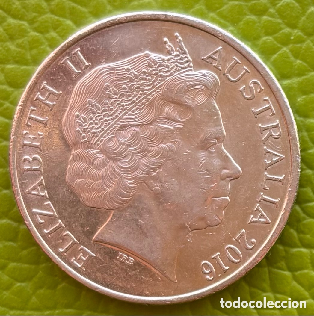Monedas antiguas de Ocean&iacute;a: AUSTRALIA. 20 CENTAVOS. 2016. - Foto 1