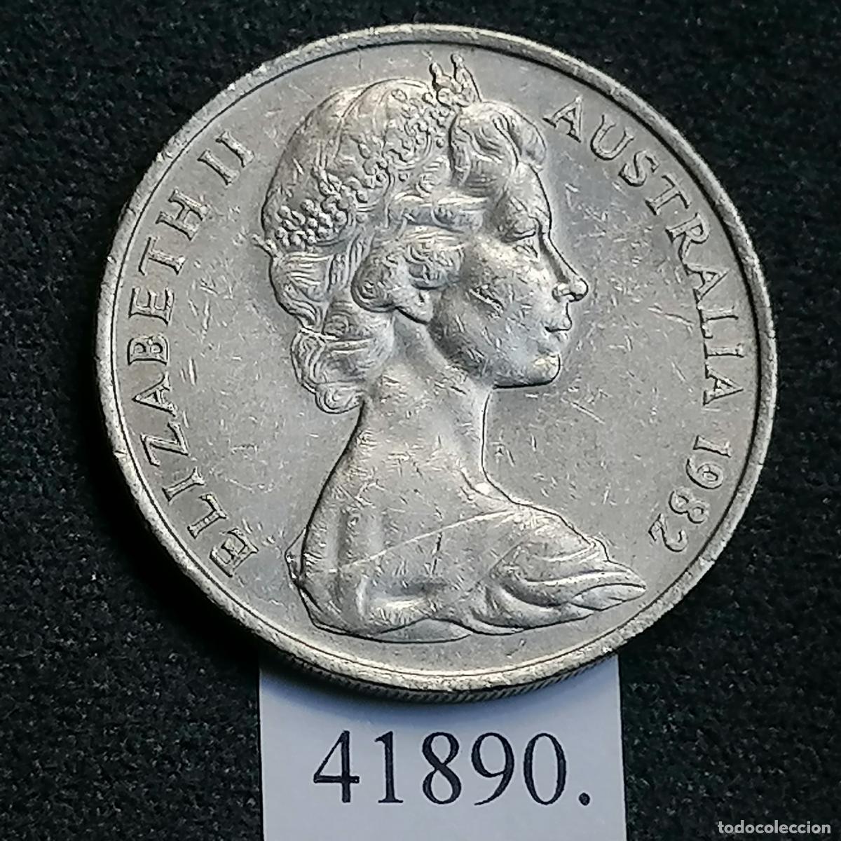Monedas antiguas de Ocean&iacute;a: Australia 20 centimos 1982 - Foto 2