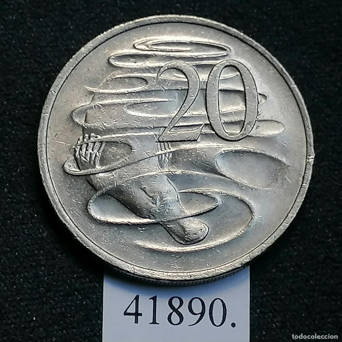 Monedas antiguas de Ocean&iacute;a: Australia 20 centimos 1982 - Foto 1
