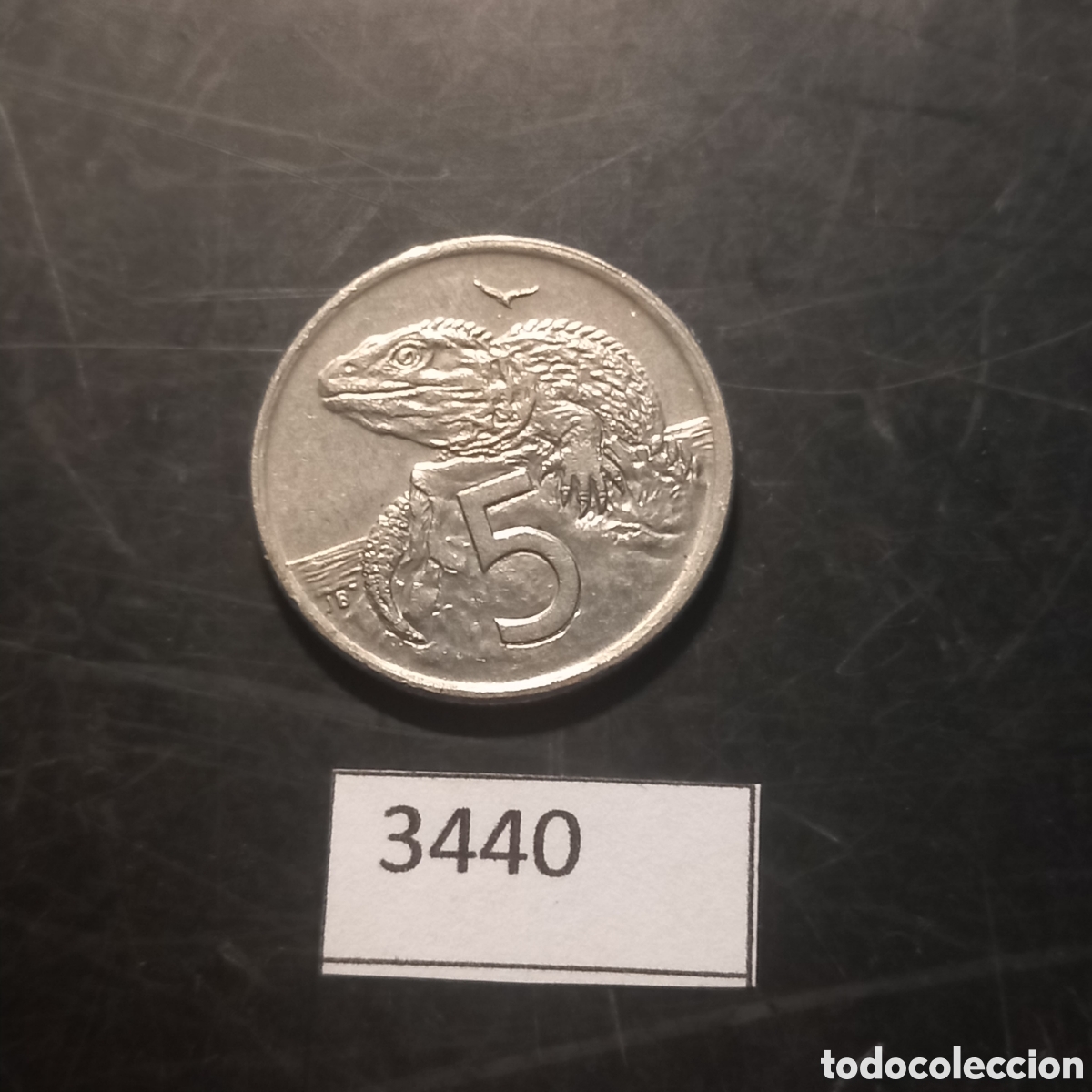 Monedas antiguas de Ocean&iacute;a: Nueva Zelanda 5 centavos 1995 - Foto 2
