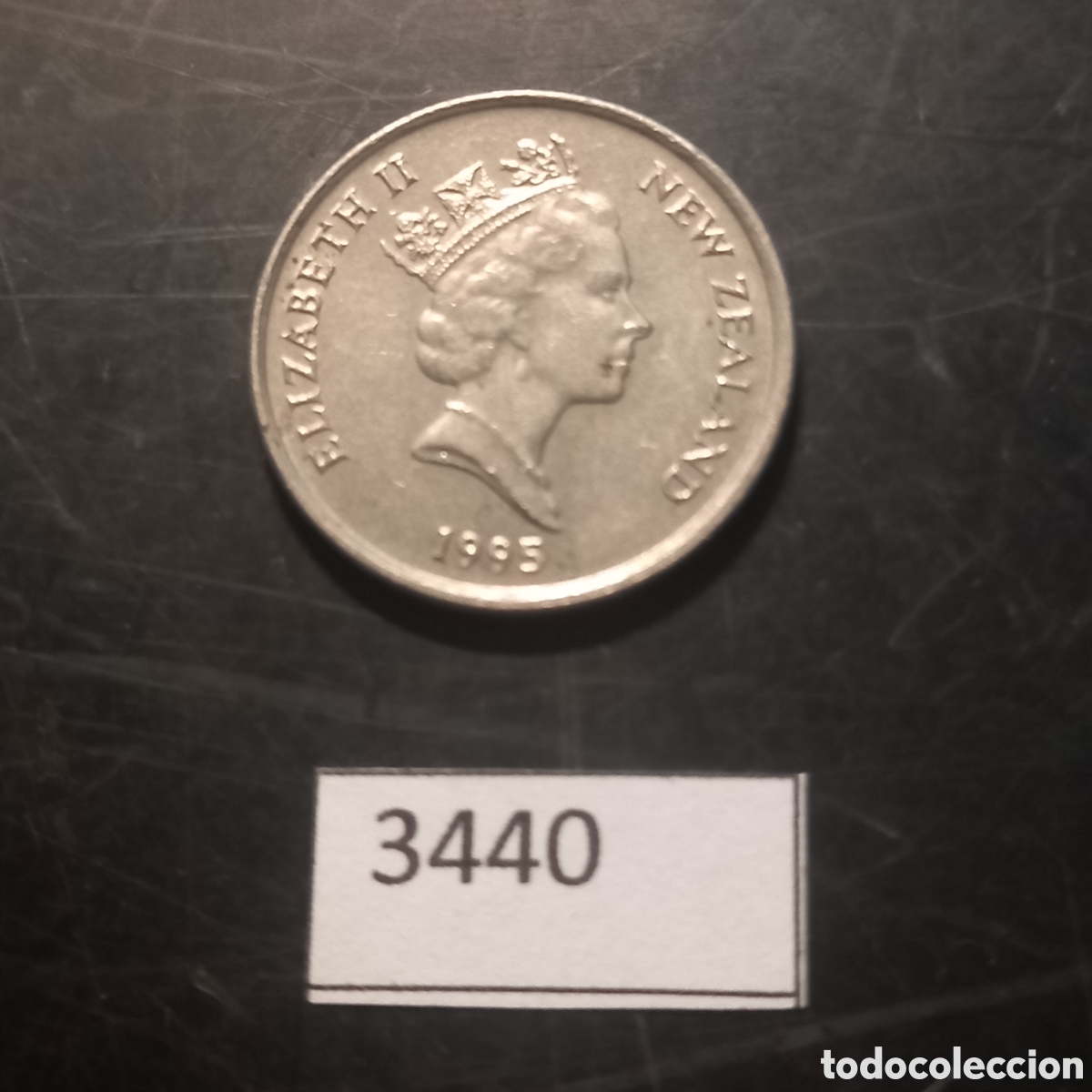 Monedas antiguas de Ocean&iacute;a: Nueva Zelanda 5 centavos 1995 - Foto 1