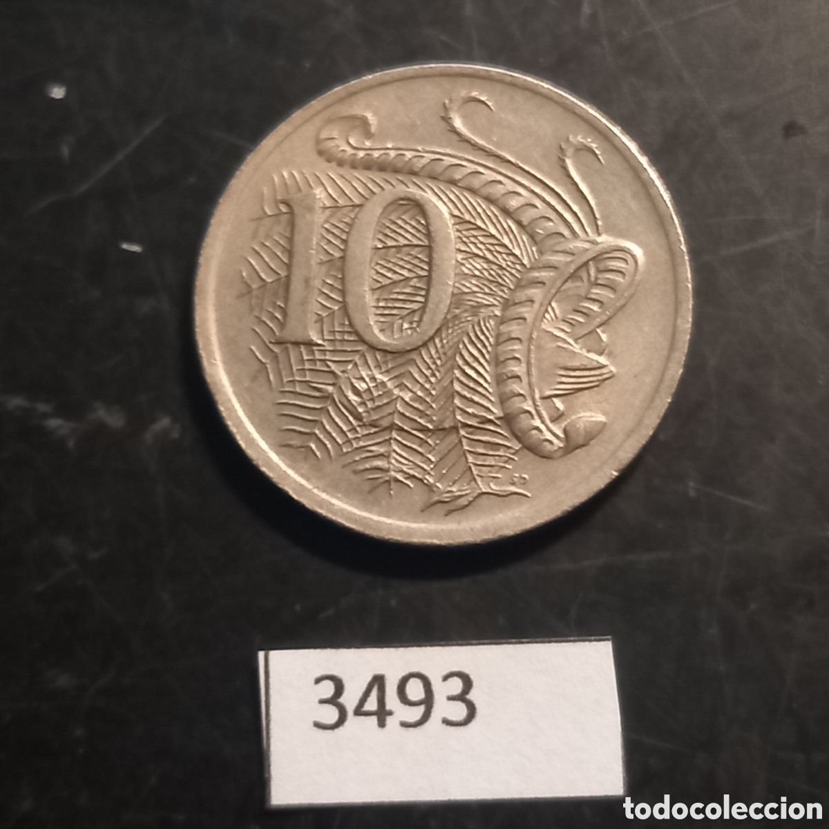 Monedas antiguas de Ocean&iacute;a: Australia 10 centavos 1972 - Foto 2