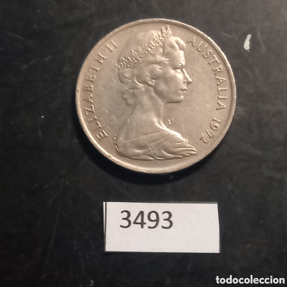 Monedas antiguas de Ocean&iacute;a: Australia 10 centavos 1972 - Foto 1