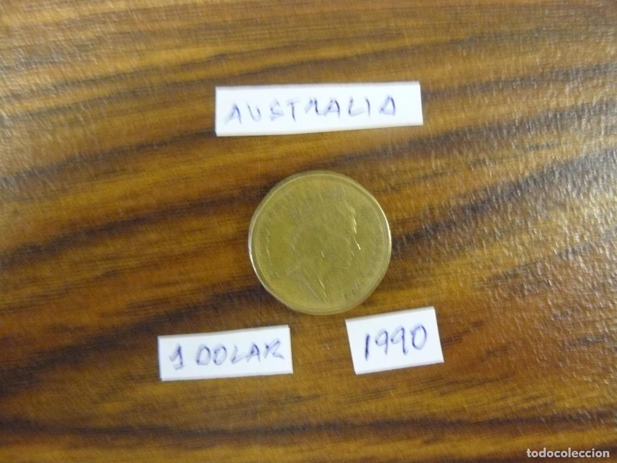 Monedas antiguas de Ocean&iacute;a: Moneda de Australia 2 Dolares 1990 - Foto 2
