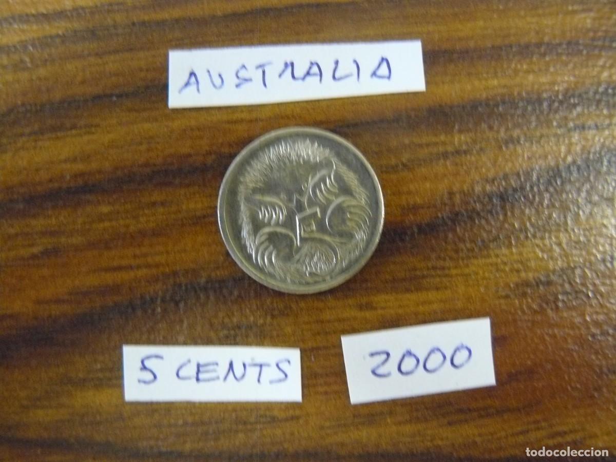 Monedas antiguas de Ocean&iacute;a: Moneda de Australia 5 Cents 2000 - Foto 1