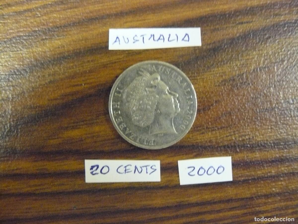 Monedas antiguas de Ocean&iacute;a: Moneda de Australia 20 Cents 2000 - Foto 1