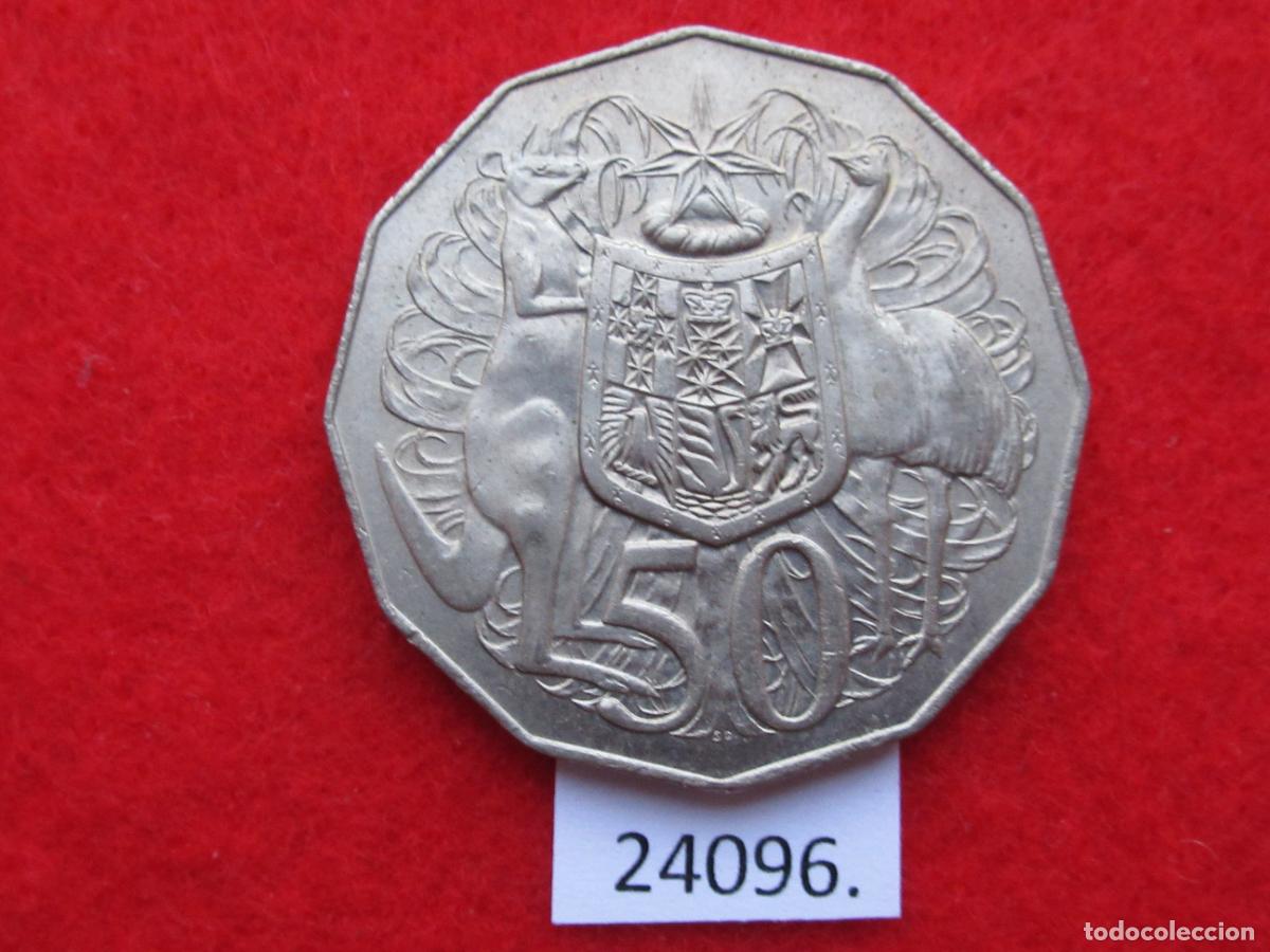 Monedas antiguas de Ocean&iacute;a: Australia 50 c&eacute;ntimos 1978 - Foto 1