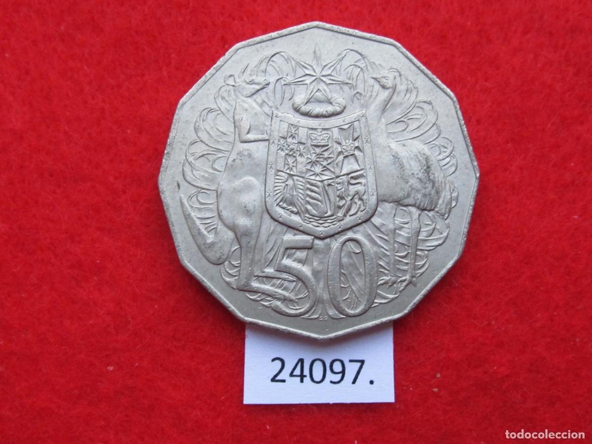 Monedas antiguas de Ocean&iacute;a: Australia 50 c&eacute;ntimos 1979 - Foto 1