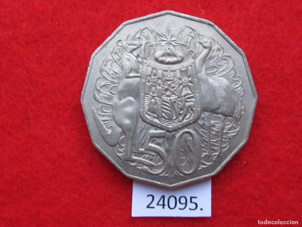 Monedas antiguas de Ocean&iacute;a: Australia 50 c&eacute;ntimos 1979 - Foto 1