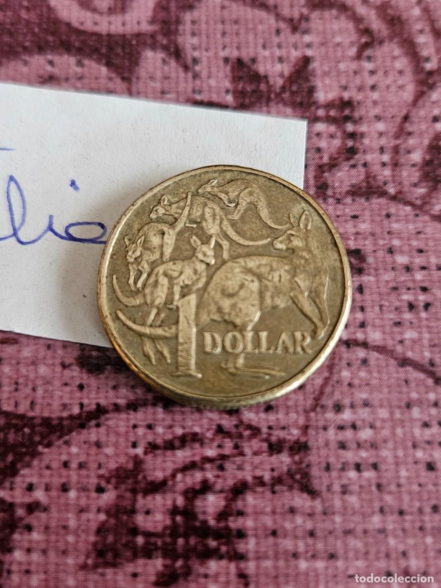 Monedas antiguas de Ocean&iacute;a: Moneda De Australia De 1 D&oacute;lar Del A&ntilde;o 2011. - Foto 4