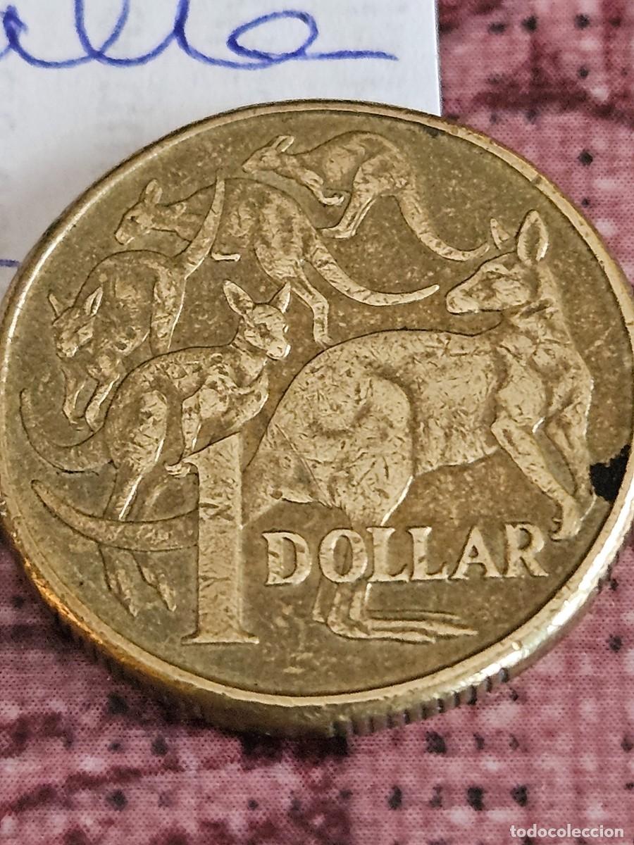 Monedas antiguas de Ocean&iacute;a: Moneda De 1 D&oacute;lar De Australia Del A&ntilde;o 2011. - Foto 4