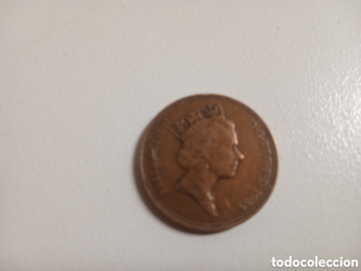 Monedas antiguas de Ocean&iacute;a: Elizabeth 2 1985 TWO PENCE 2 - Foto 2