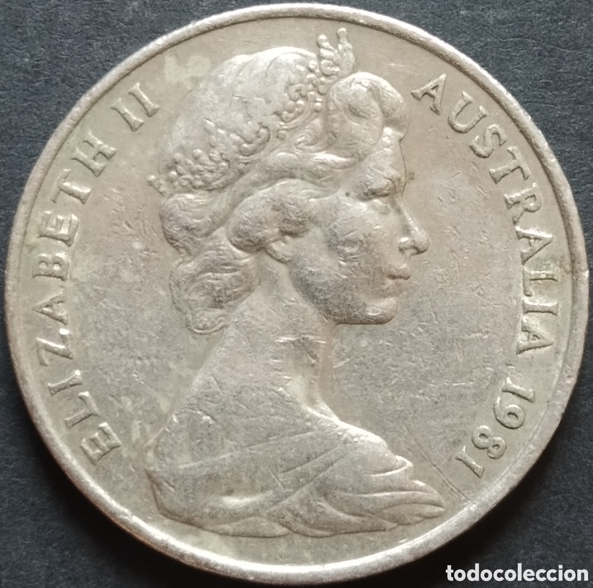 Monedas antiguas de Ocean&iacute;a: MONEDA - AUSTRALIA 20 CENT 1981 - Foto 2