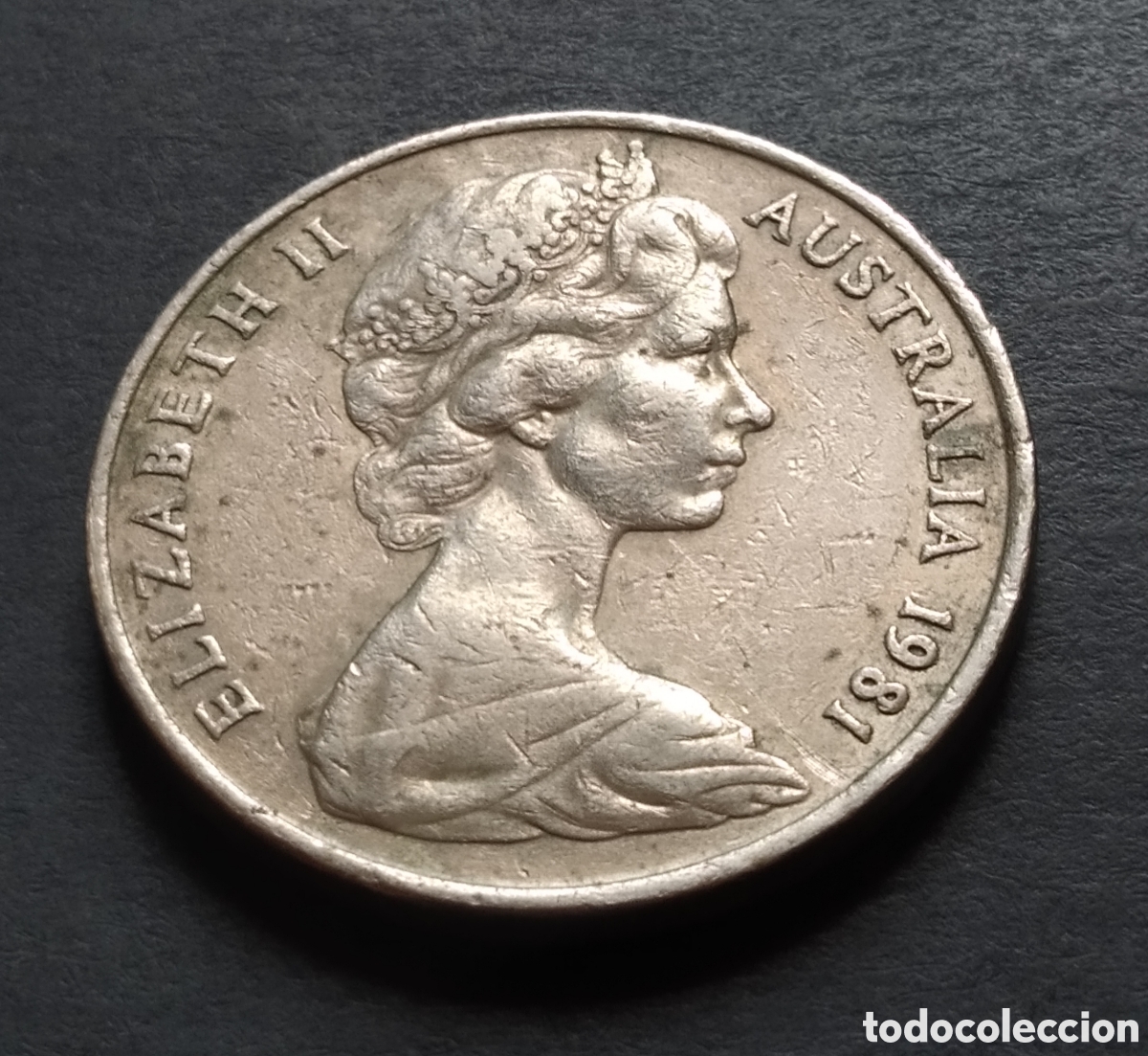 Monedas antiguas de Ocean&iacute;a: MONEDA - AUSTRALIA 20 CENT 1981 - Foto 4