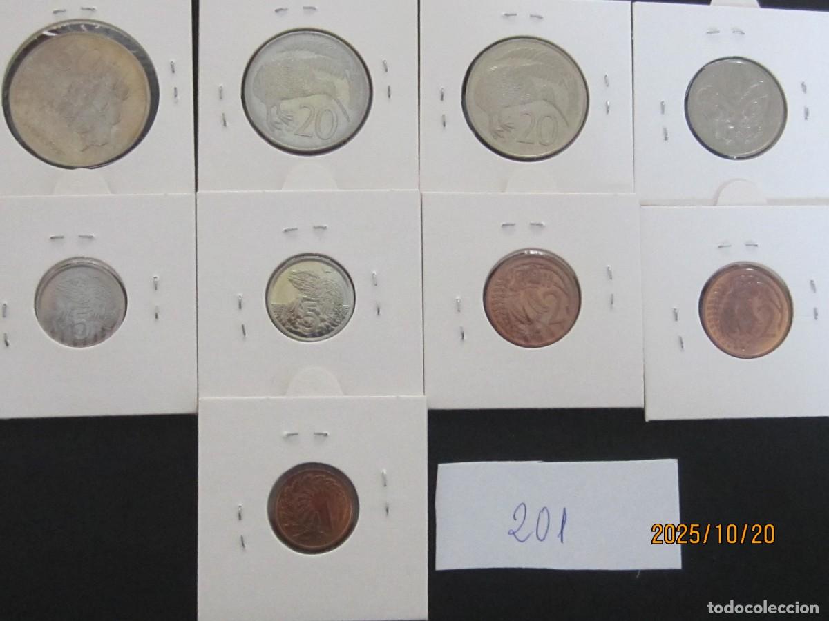 Monedas antiguas de Ocean&iacute;a: NUEVA ZELANDA - L201 - Foto 2