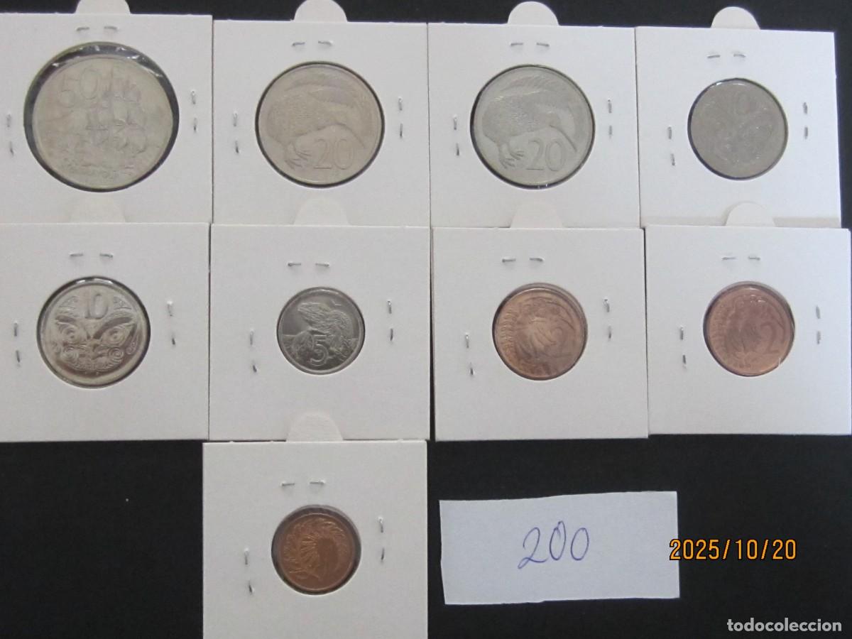 Monedas antiguas de Ocean&iacute;a: NUEVA ZELANDA - L 200 - Foto 2