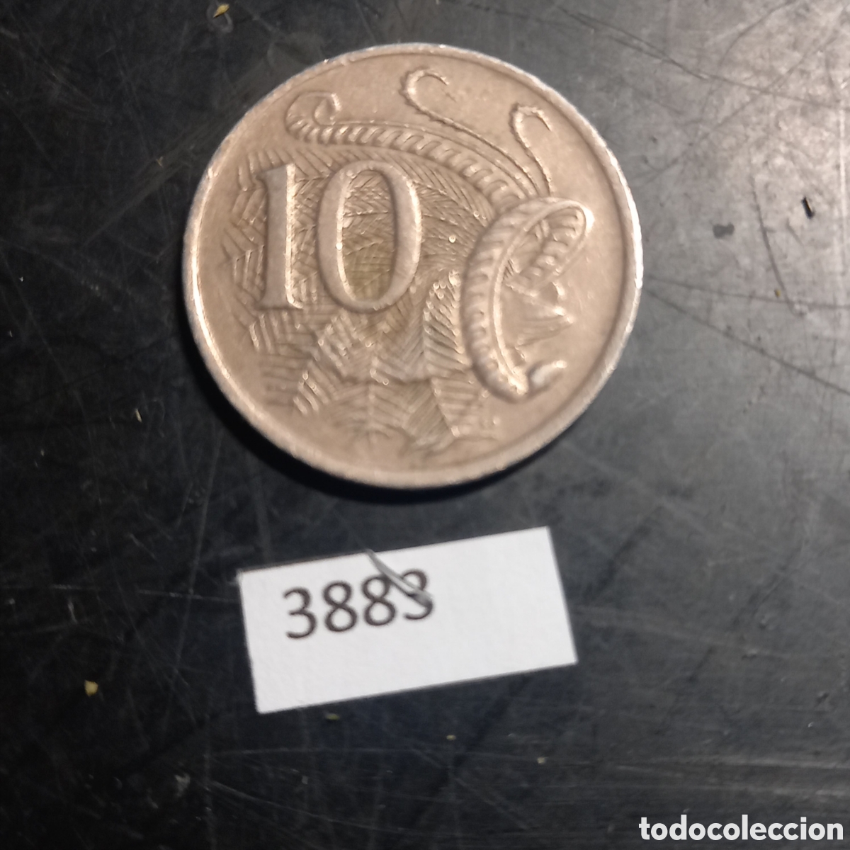 Monedas antiguas de Ocean&iacute;a: Australia 10 centavos 1974 - Foto 2