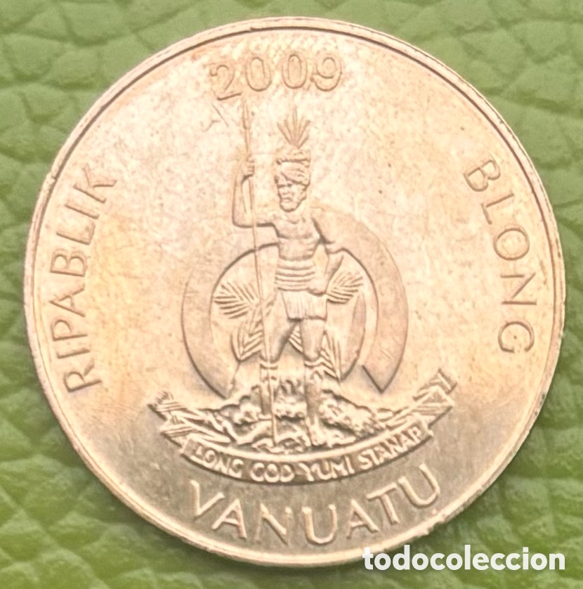 Monedas antiguas de Ocean&iacute;a: VANUATU. 5 VATU. 2009. - Foto 1
