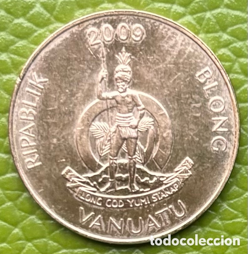 Monedas antiguas de Ocean&iacute;a: VANUATU. 5 VATU. 2009. - Foto 3