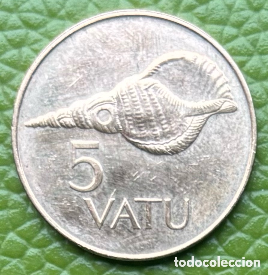 Monedas antiguas de Ocean&iacute;a: VANUATU. 5 VATU. 2009. - Foto 4