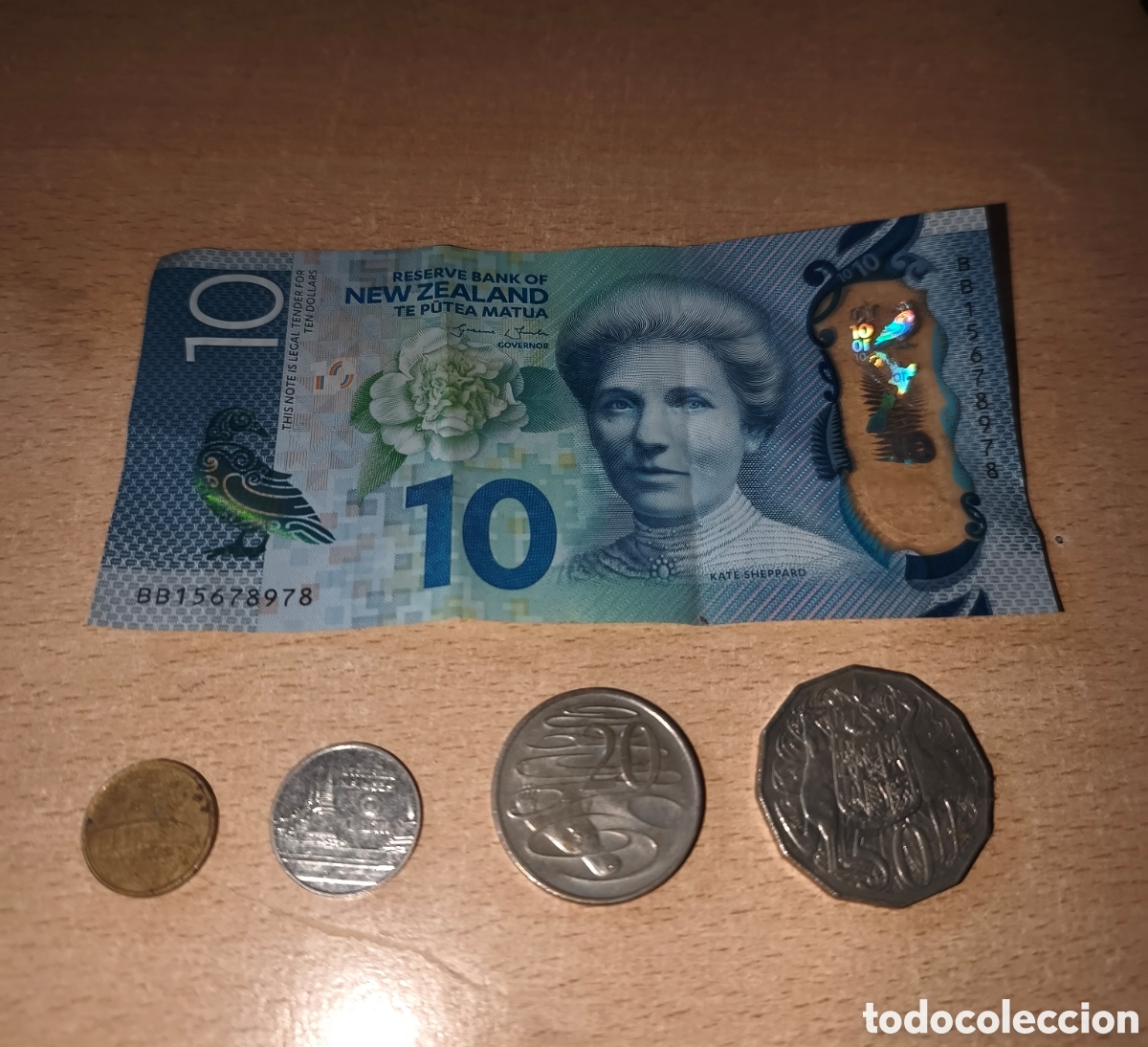 Monedas antiguas de Ocean&iacute;a: MONEDAS NEOZELANDESAS - Foto 1