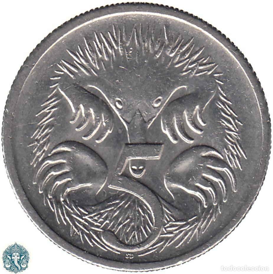 Monedas antiguas de Ocean&iacute;a: AUSTRALIA 5 Centavos 1996 KM#80 - Foto 2