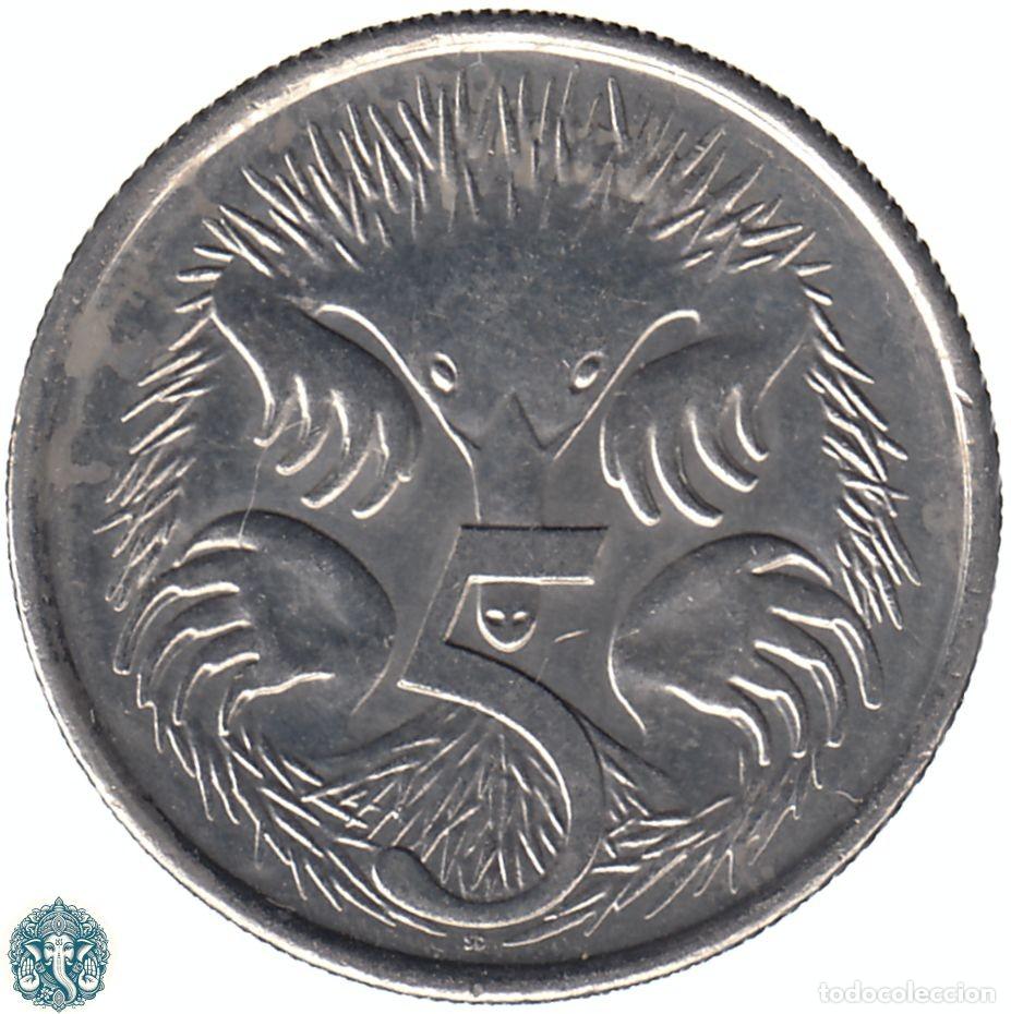 Monedas antiguas de Ocean&iacute;a: AUSTRALIA 5 Centavos 2019 KM#401 - Foto 1