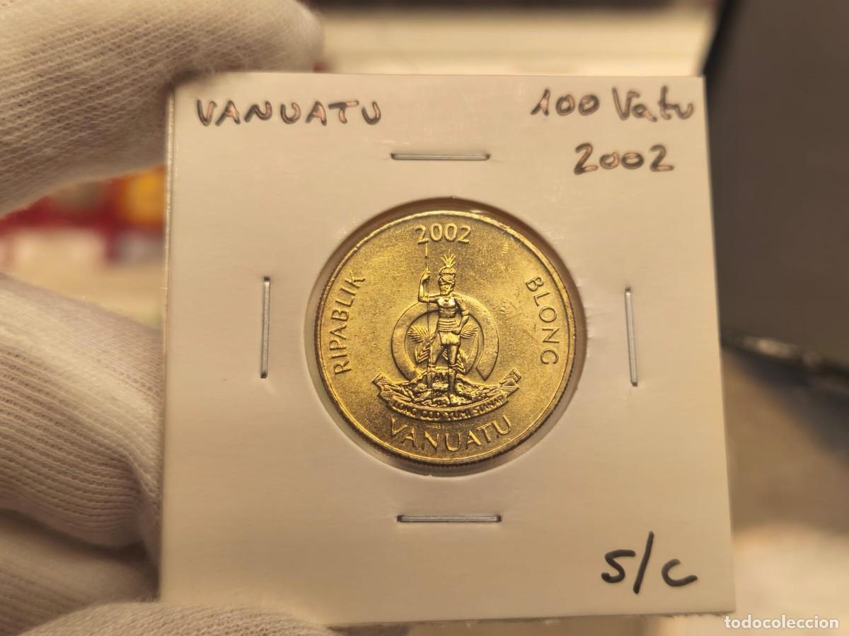 Monedas antiguas de Ocean&iacute;a: Vanuatu 100 Vatu 2002 Km 9 - Foto 1