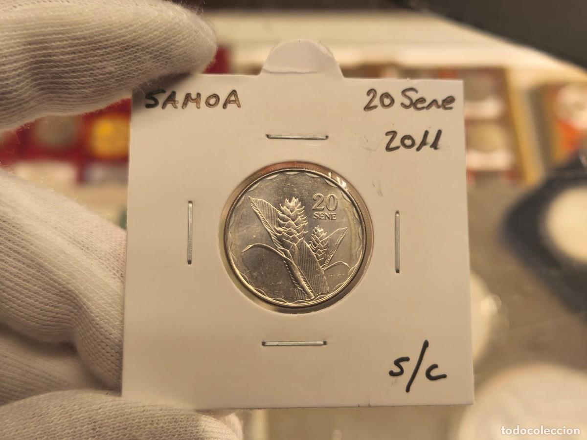 Monedas antiguas de Ocean&iacute;a: Samoa 20 Sene 2011 Km 169 - Foto 1