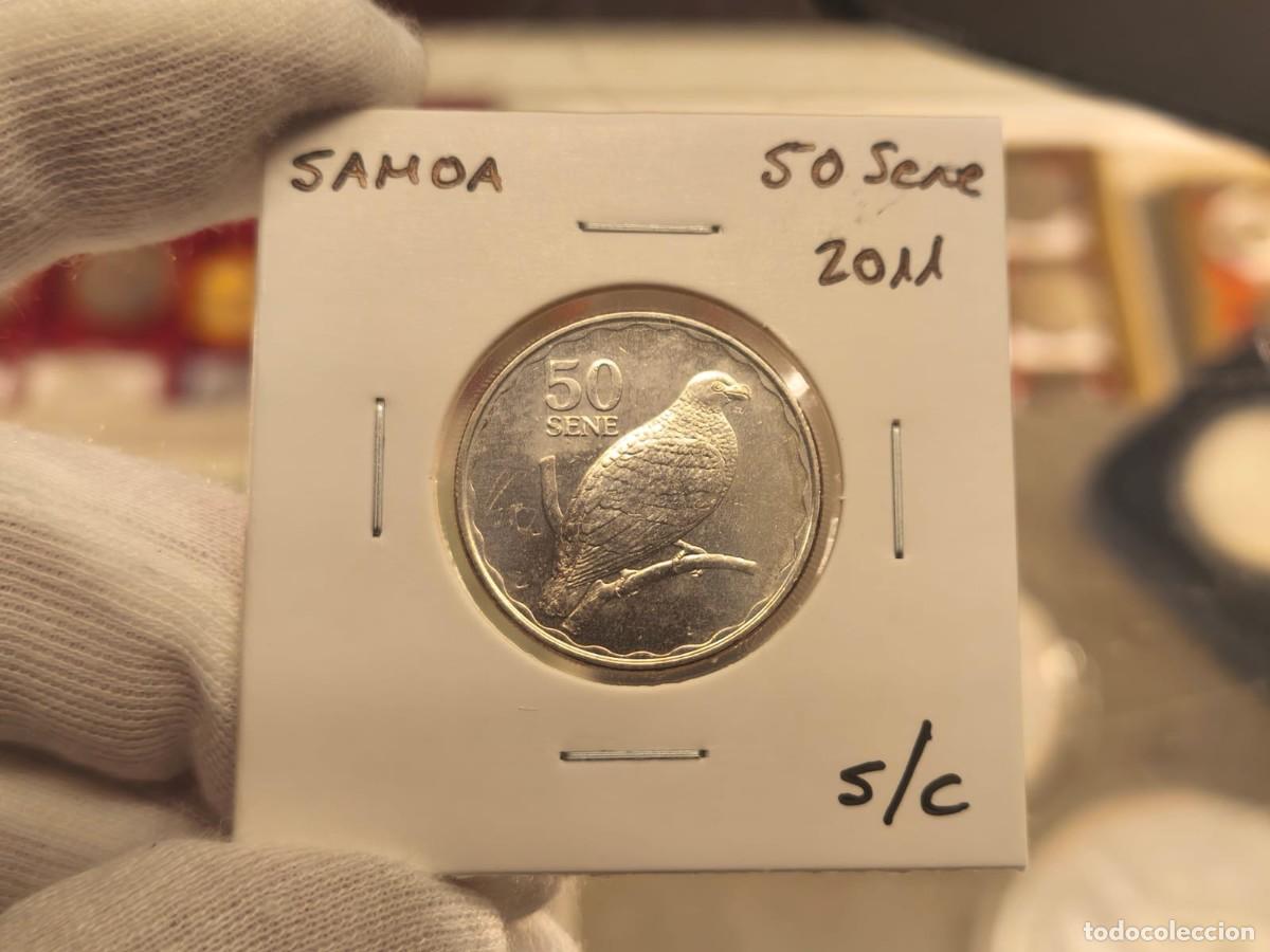 Monedas antiguas de Ocean&iacute;a: Samoa 50 Sene 2011 Km 170 - Foto 1