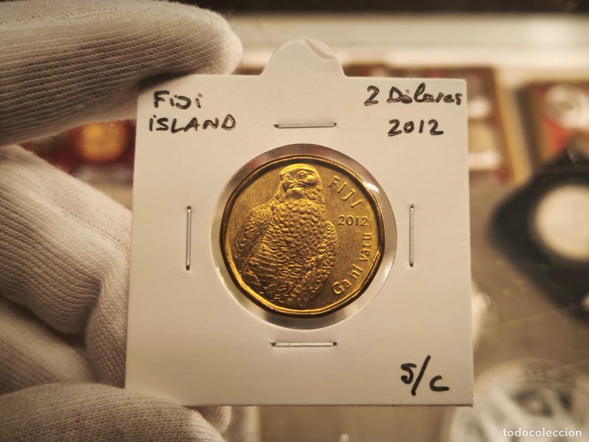 Monedas antiguas de Ocean&iacute;a: Fiji 2 D&oacute;lares 2012 Km 337 - Foto 1
