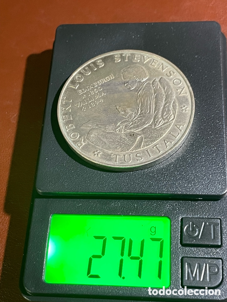 Monedas antiguas de Ocean&iacute;a: Moneda de Samoa a&ntilde;o 1969 - Foto 4