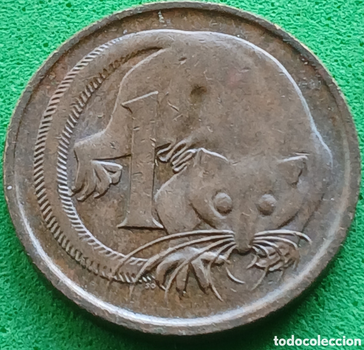 Monedas antiguas de Ocean&iacute;a: Australia 1 cent 1972 km#62