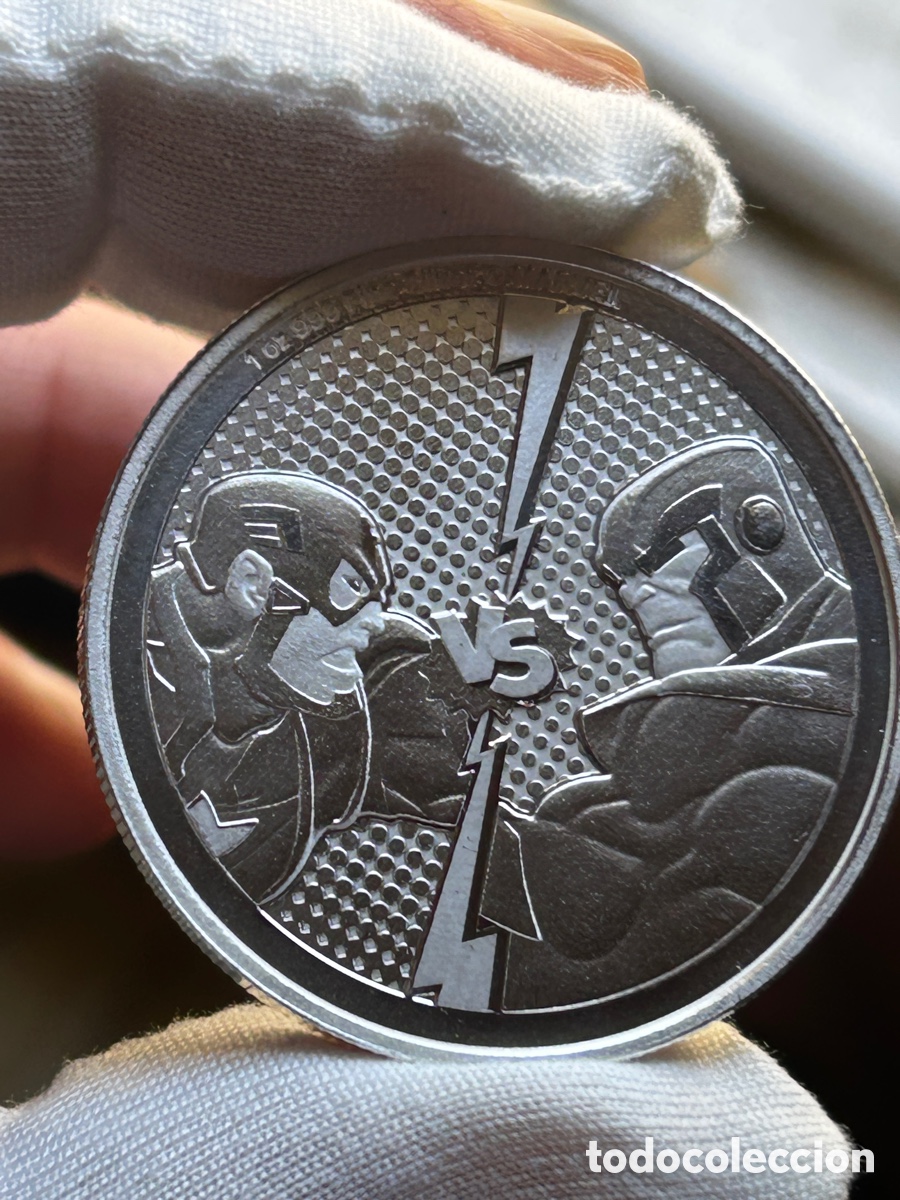 Monedas antiguas de Ocean&iacute;a: Onza plata Marvel 2025 - Foto 3