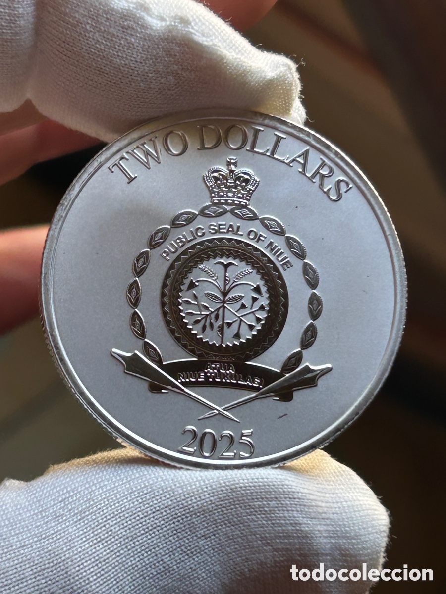 Monedas antiguas de Ocean&iacute;a: Onza plata Marvel 2025 - Foto 4