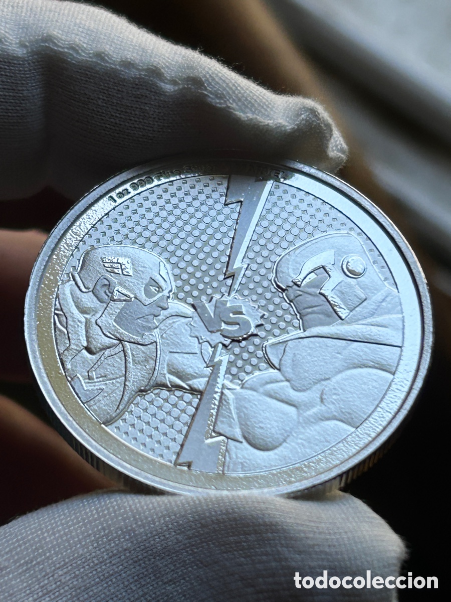 Monedas antiguas de Ocean&iacute;a: Onza plata Marvel 2025 - Foto 1