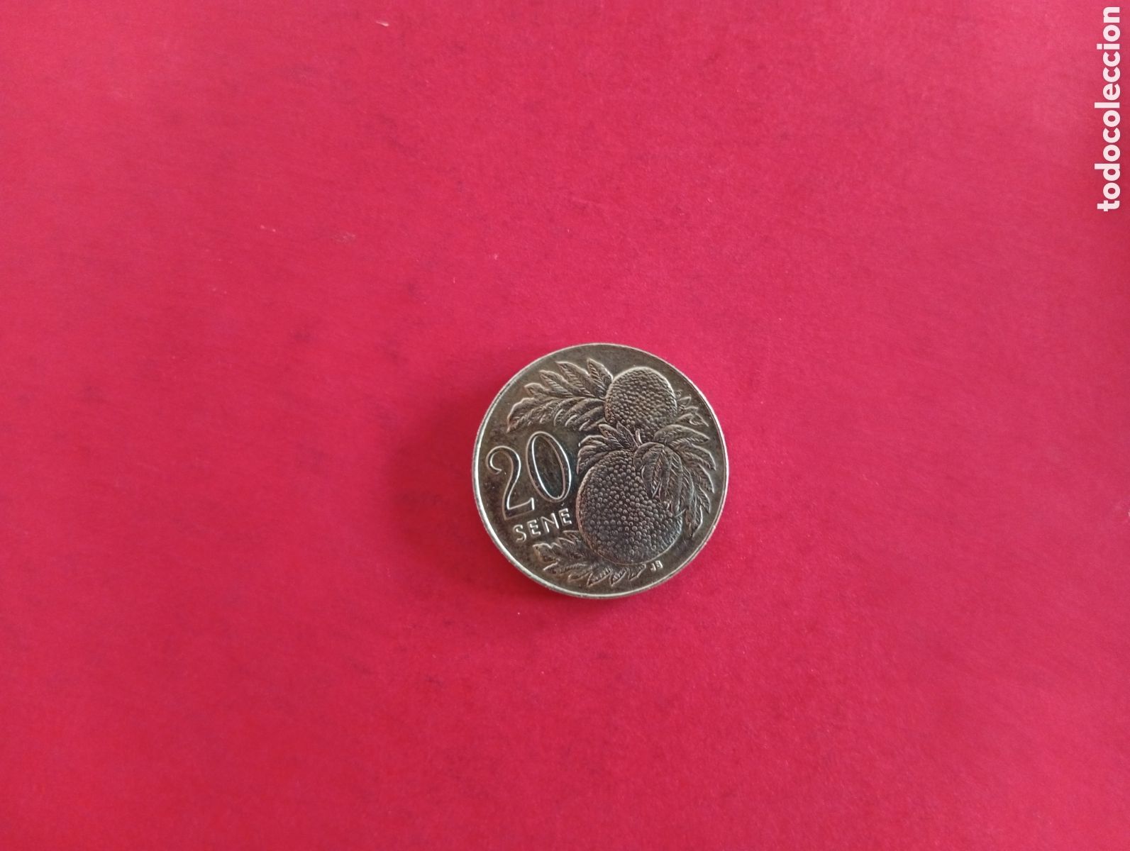 Monedas antiguas de Ocean&iacute;a: 20 sene de Samoa 1996 - Foto 2