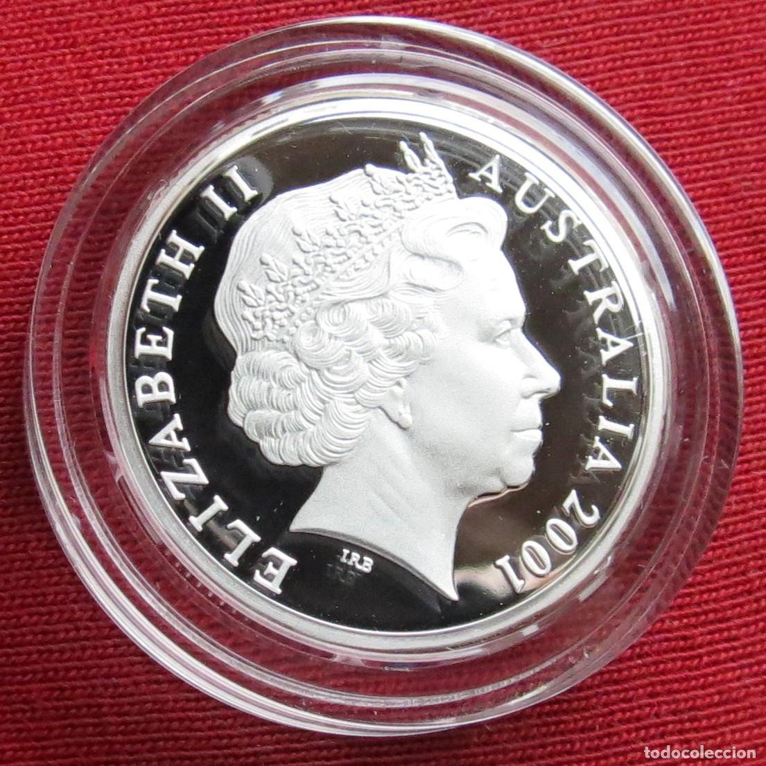 Monedas antiguas de Ocean&iacute;a: Australia 1 $ 2001 ej&eacute;rcito - Foto 2
