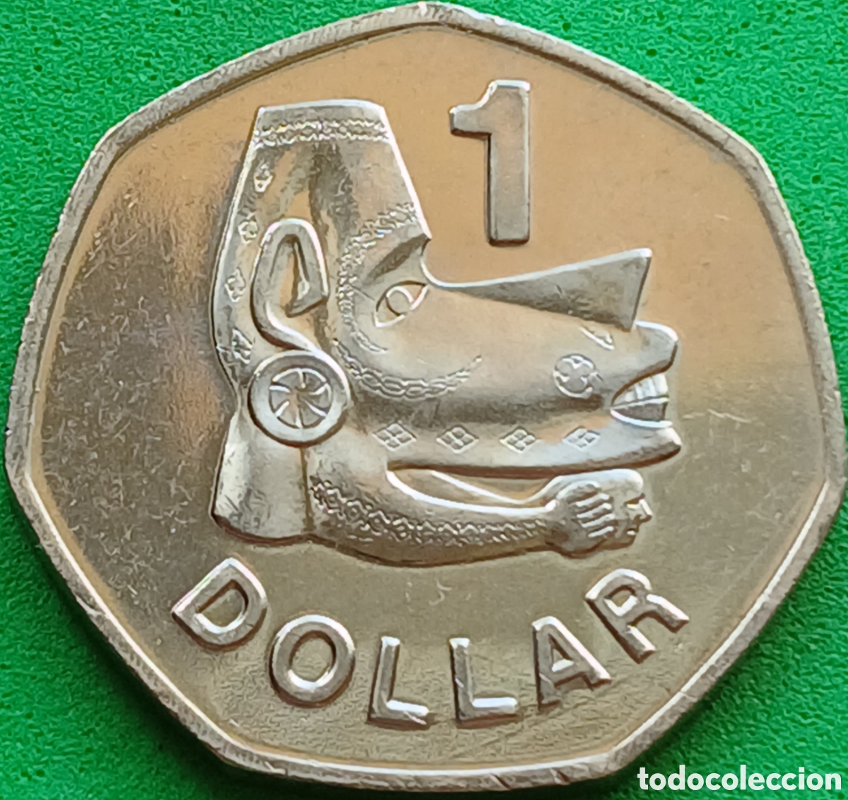 Alte M&uuml;nzen aus Ozeanien: Islas Salom&oacute;n 1 dollar 2005 km#72