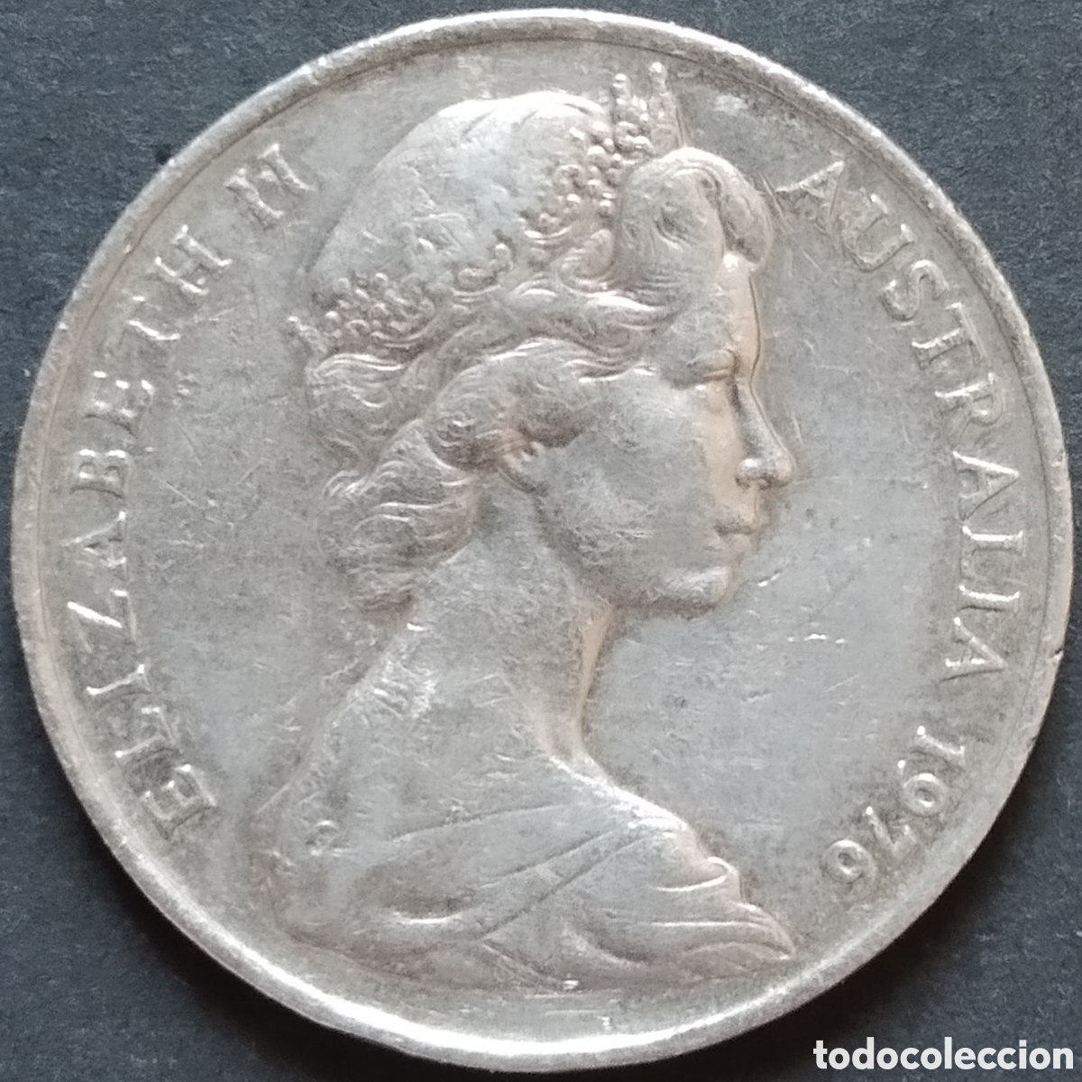 Monedas antiguas de Ocean&iacute;a: MONEDA - AUSTRALIA 20 CENT 1976 - Foto 2