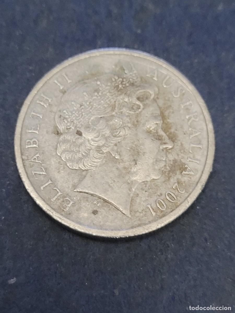 Monedas antiguas de Ocean&iacute;a: Moneda 5 centavos 2001 Australia - Foto 1